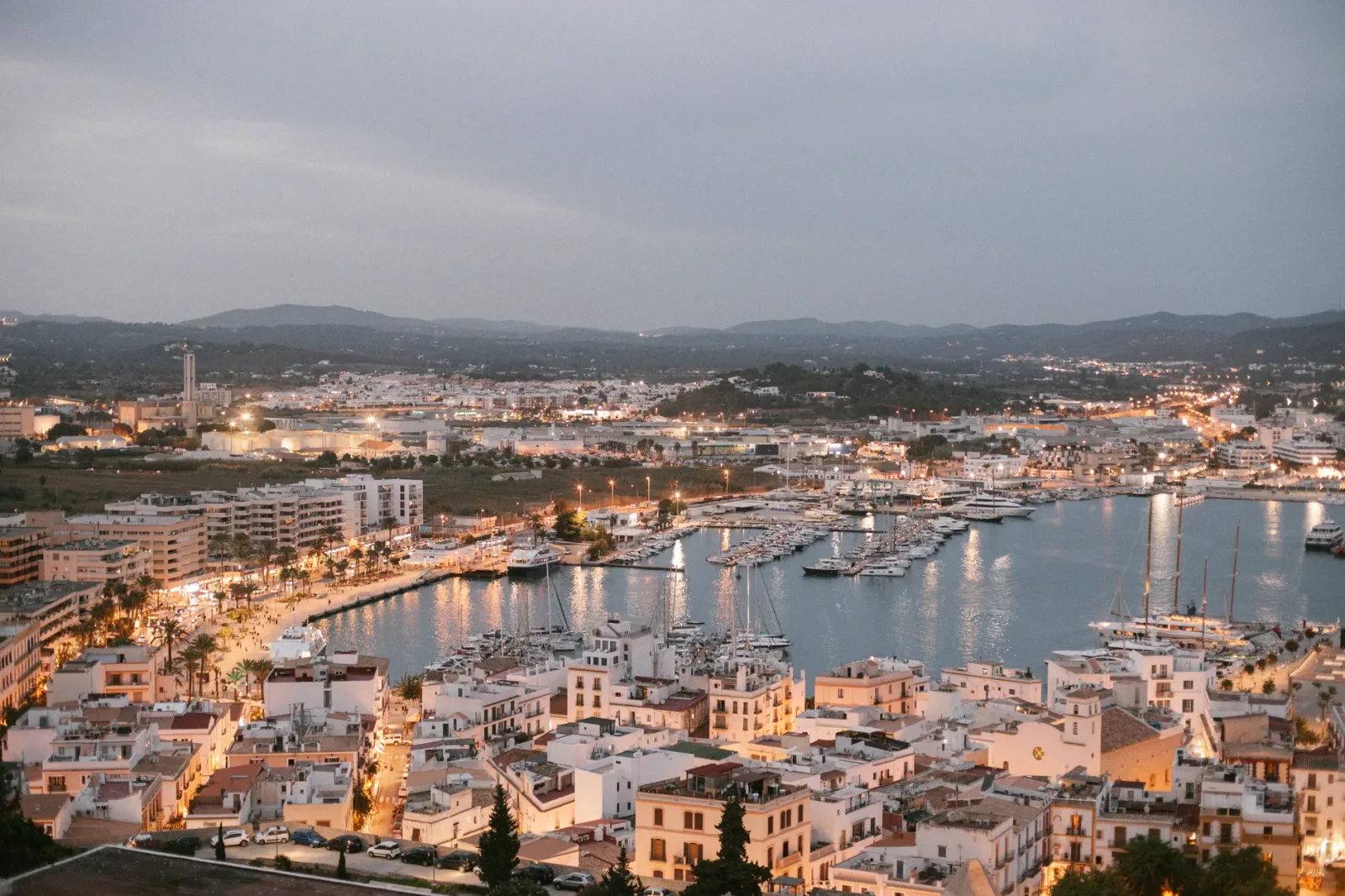 Ibiza shop with clothes, decorative items, and souvenirs on display.